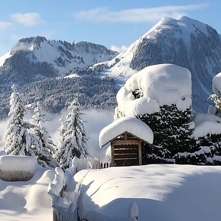 Les Chalets-Hotel De La Croix-Fry Manigod Zewnętrze zdjęcie